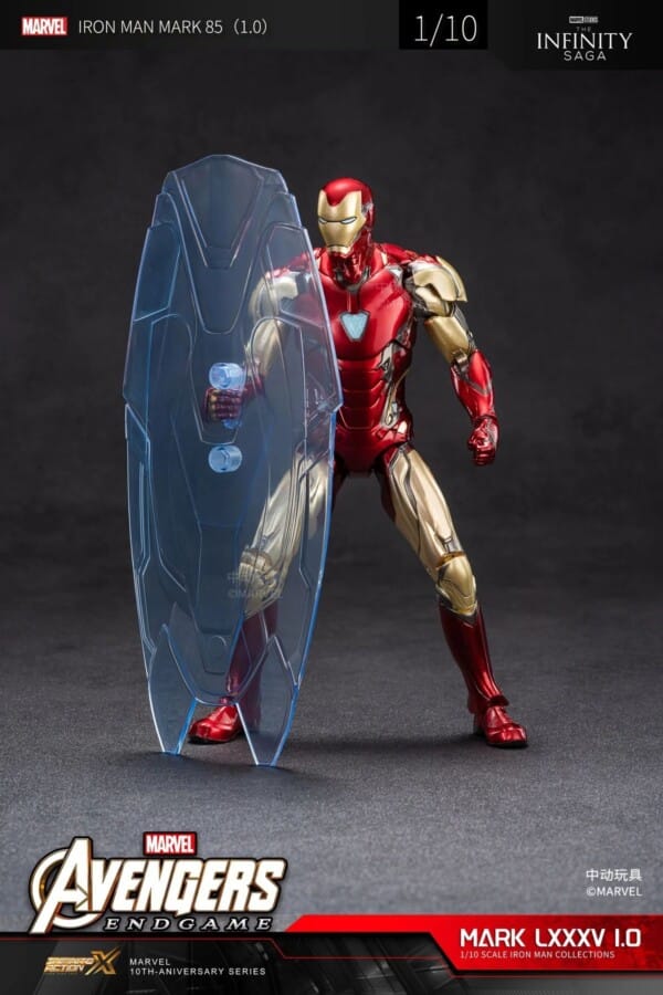 Heroes Ignite True Legends – ZD Iron Man Action Figure Collectible - Image 68