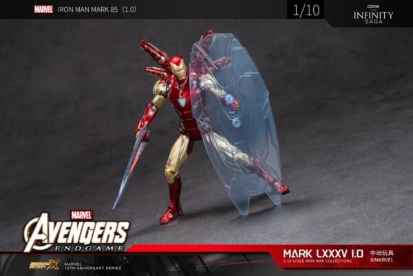 Heroes Ignite True Legends – ZD Iron Man Action Figure Collectible - Image 69