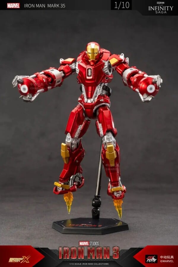 Heroes Ignite True Legends – ZD Iron Man Action Figure Collectible - Image 28