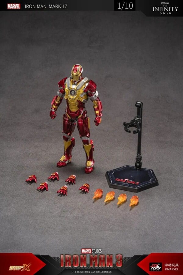 Heroes Ignite True Legends – ZD Iron Man Action Figure Collectible - Image 76