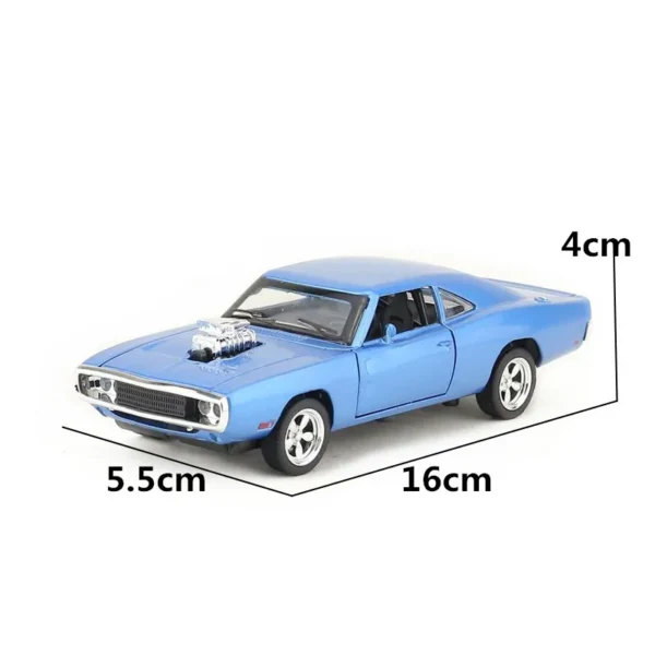 1970 Dodge Charger  Iconic Diecast Car Collectible - Image 6