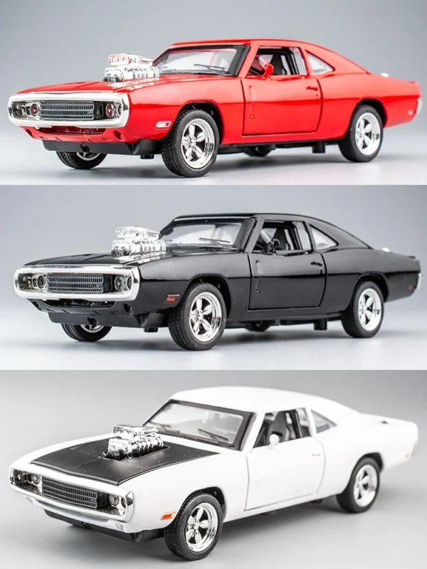 1970 Dodge Charger  Iconic Diecast Car Collectible - Image 3