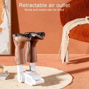 Smart Shoe Dryer Heater - Deodorizing, Fast Drying, 42°C Temperature for Shoes & Gloves.