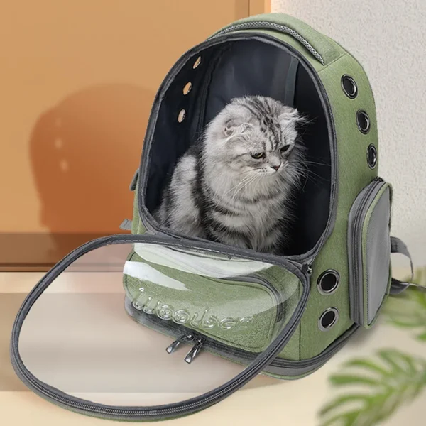 Transparent Cat Carrier Backpack – 5-Star Ultimate & Stress-Free - Image 4
