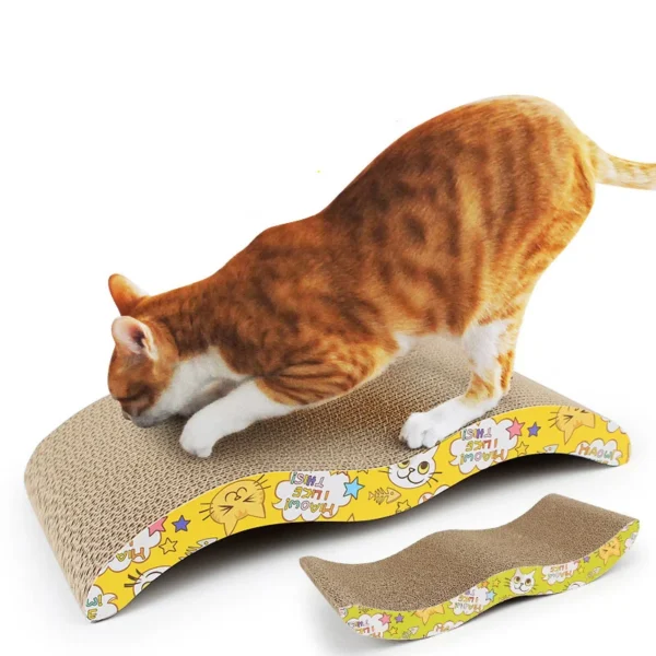 Fun & Healthy Cat Scratching Durable Scratch Pad | 2024 - Image 5