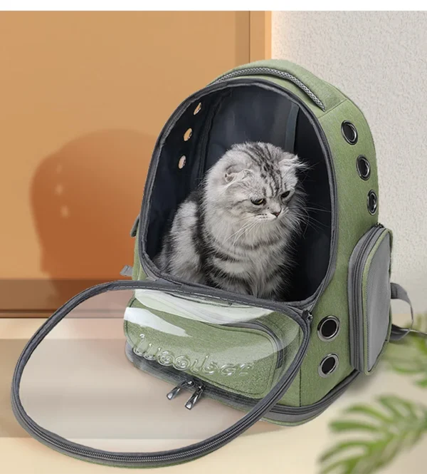 Transparent Cat Carrier Backpack – 5-Star Ultimate & Stress-Free - Image 13