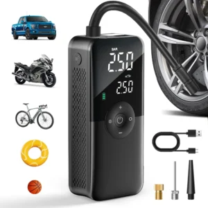 Home 95 Versatile Digital Tire Inflator 150PSI ๐ Powerful & Hassle-Free