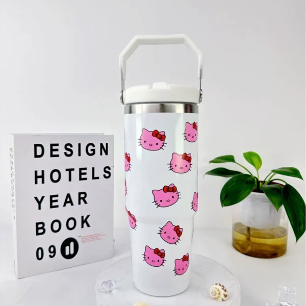 Large Insulated Travel Mug - 30oz Stainless Steel Coffee Cup - Image 9