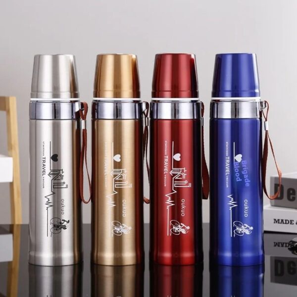 Bullet Style Vacuum Flask 750ml Strong Gift – No Leaks Guaranteed - Image 20