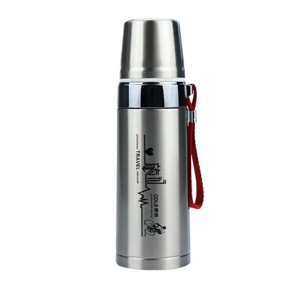 Bullet Style Vacuum Flask 750ml Strong Gift – No Leaks Guaranteed - Image 5