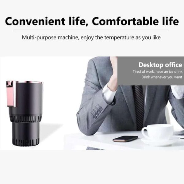 Smart Cup Dual Mode - 2in1 Cooler & Heater 12V Car Gift - Image 6