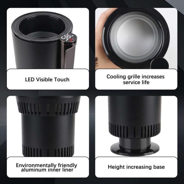 Smart Cup Dual Mode - 2in1 Cooler & Heater 12V Car Gift - Image 15