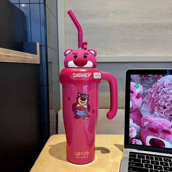 Disney Cartoon Thermos Cup 800ml Strong Leakproof Cool Design - Image 8