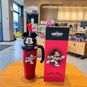 Home 86 Disney Cartoon Thermos Cup with Mickey and Lotso 800ml Stainless Steel