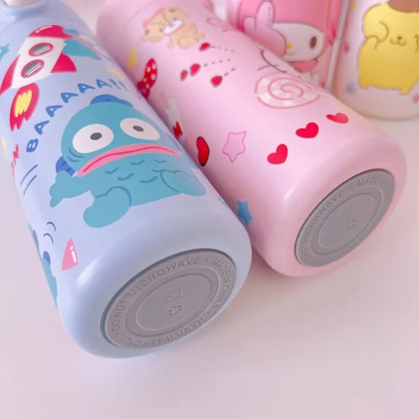 Mini Cartoon Thermos Cup 420ml Stainless Steel Leakproof