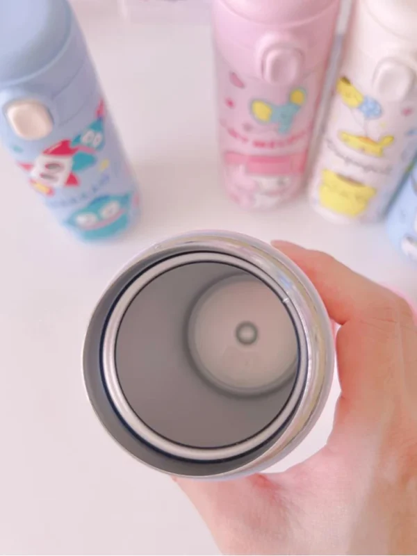 Mini Cartoon Thermos Cup 420ml Stainless Steel Leakproof