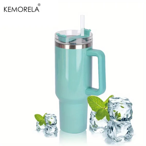 Stay Hydrated In Style 40oz Powerful Rainbow Thermos For Women - Image 10