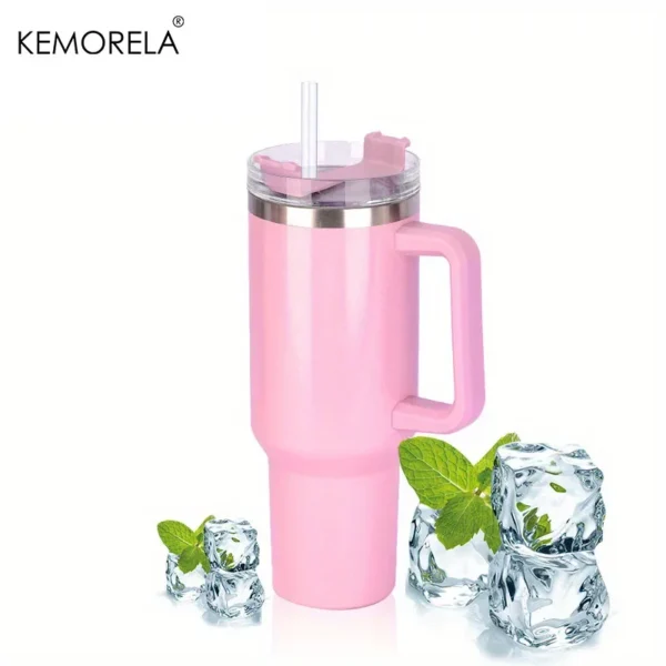 Stay Hydrated In Style 40oz Powerful Rainbow Thermos For Women - Image 16