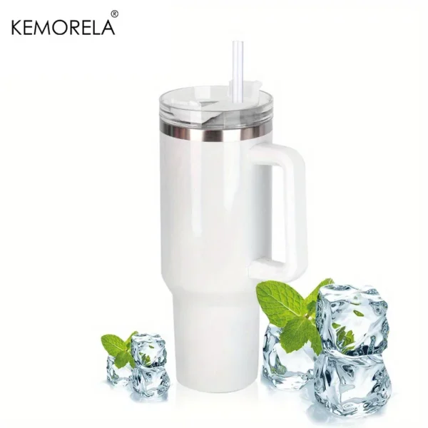 Stay Hydrated In Style 40oz Powerful Rainbow Thermos For Women - Image 9