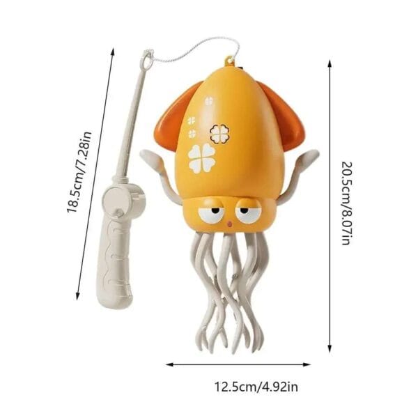 Dancing Octopus Interactive Toy with LED lights, music, and 8 legs for active kids’ fun