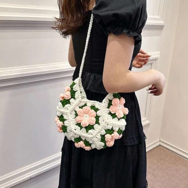 Handmade Crescent Crochet Bag – 1 Stunning Soft Touch Must-Have - Image 15