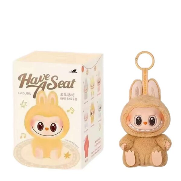 15cm Labubu Macaron Blind Box figure with random character design