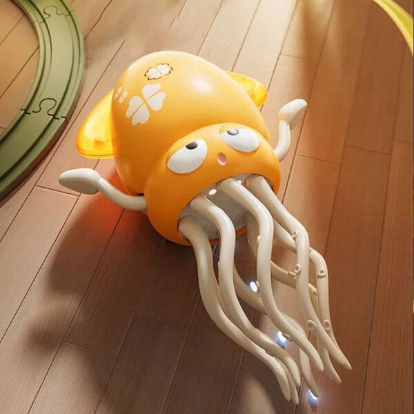 Dancing Octopus Interactive Toy with LED lights, music, and 8 legs for active kids’ fun