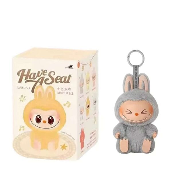 15cm Labubu Macaron Blind Box figure with random character design