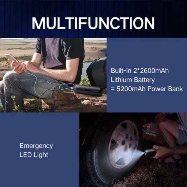 Portable Electric Air Pump 150PSI Ultimate vs Flat Tires - Image 25