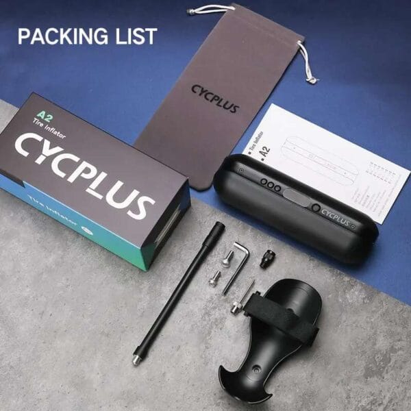 CYCPLUS Portable Electric Air Pump with 150PSI and Power Bank Function
