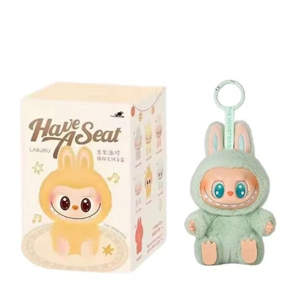 15cm Labubu Macaron Blind Box figure with random character design