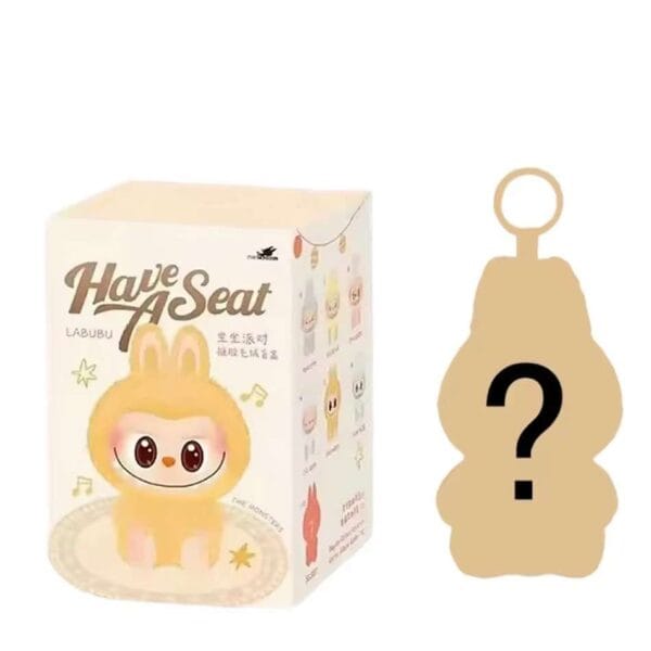 15cm Labubu Macaron Blind Box figure with random character design